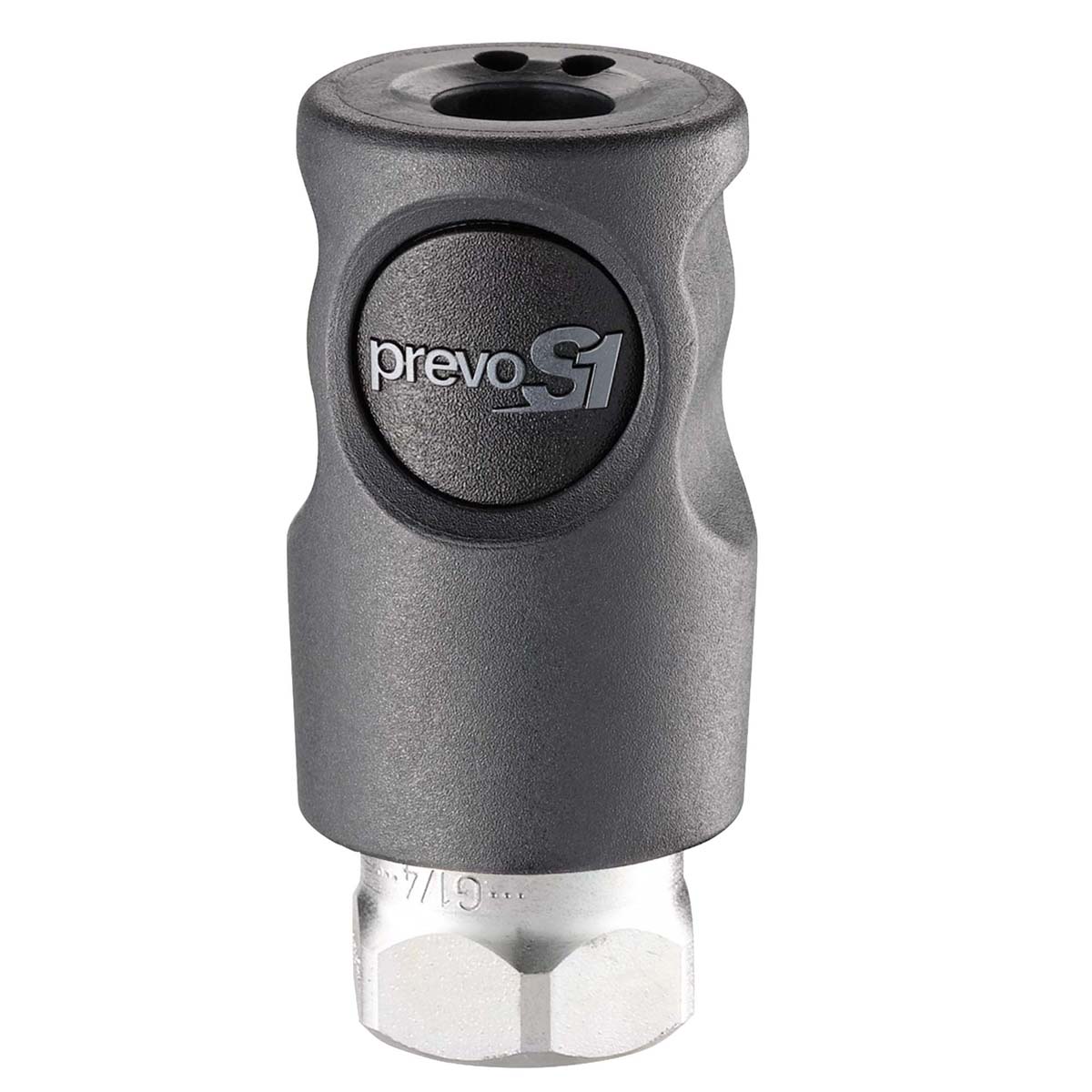 PREVOST Composite Body Female Safety Quick Connect Coupling, G 1/4 Female Threaded