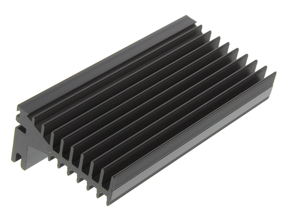 RS PRO Heatsink, 3.1°C/W, 100 x 50 x 28mm, Screw