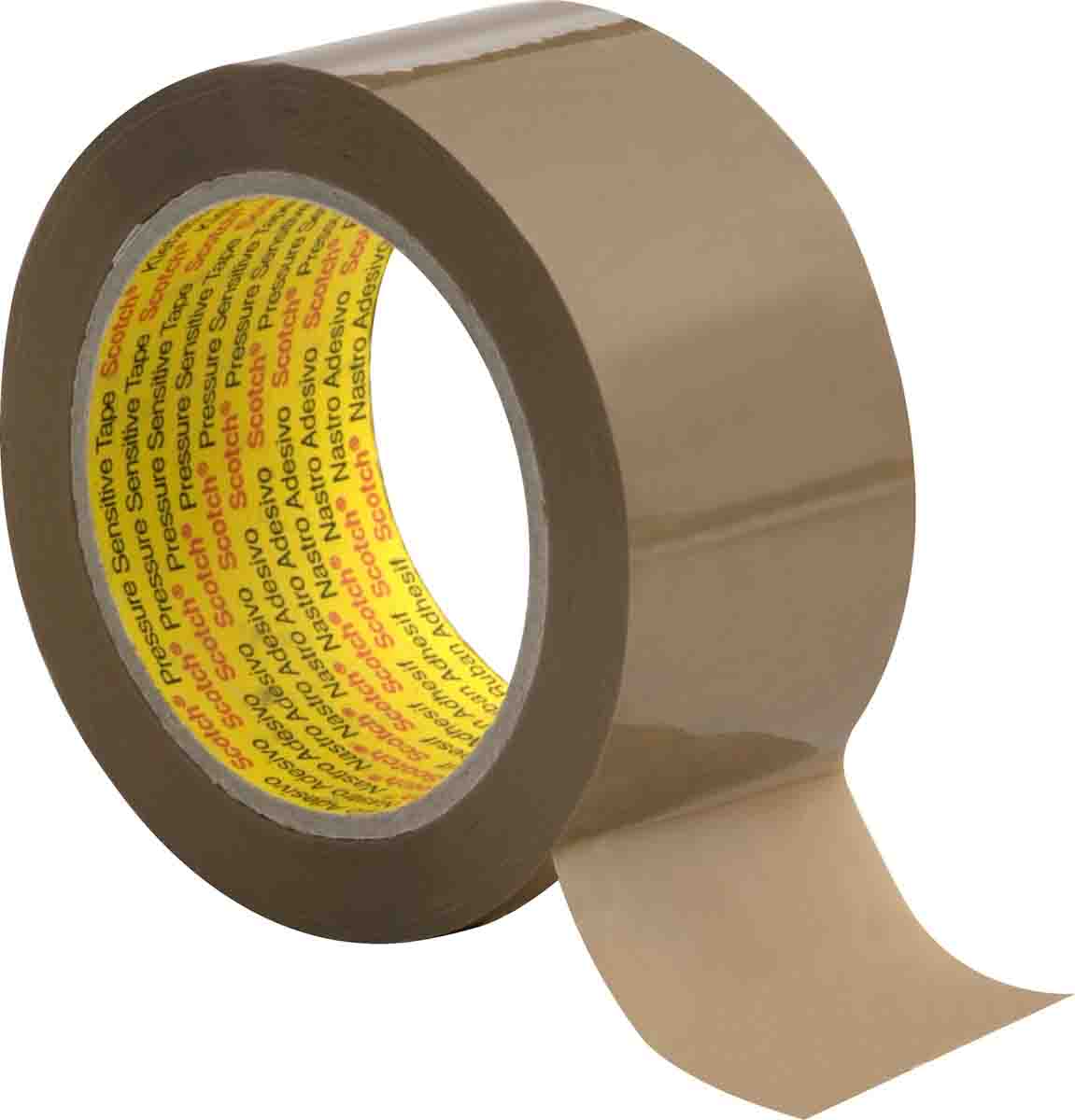 3M SCOTCH 3739 Brown Packing Tape, 66m x 50mm