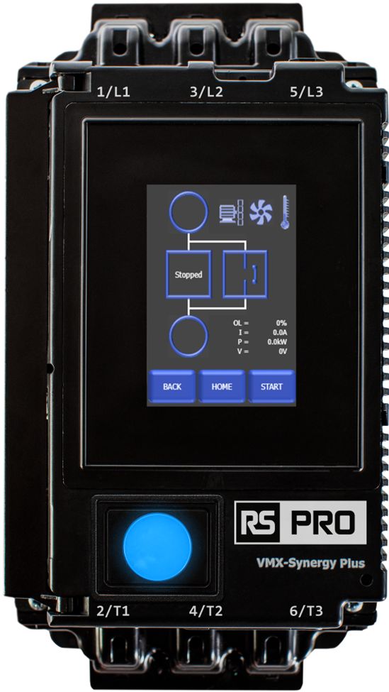 RS PRO Soft Starter, , 55 kW, 200 → 600 V, 3 Phase, IP20