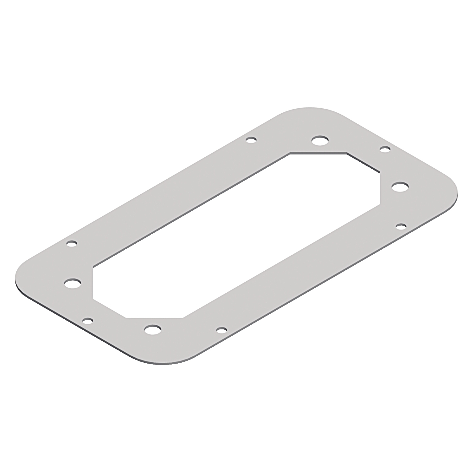 Schneider Electric PanelSeT Accessoires Series RAL 7035 Gland Plate, 5mm H, 445mm W, 445mm L for Use with Spacial CRNG,