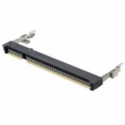 TE Connectivity 0.6mm Pitch 200 Way, Vertical SMT Mount DIMM Socket ,2.5 V ,500mA