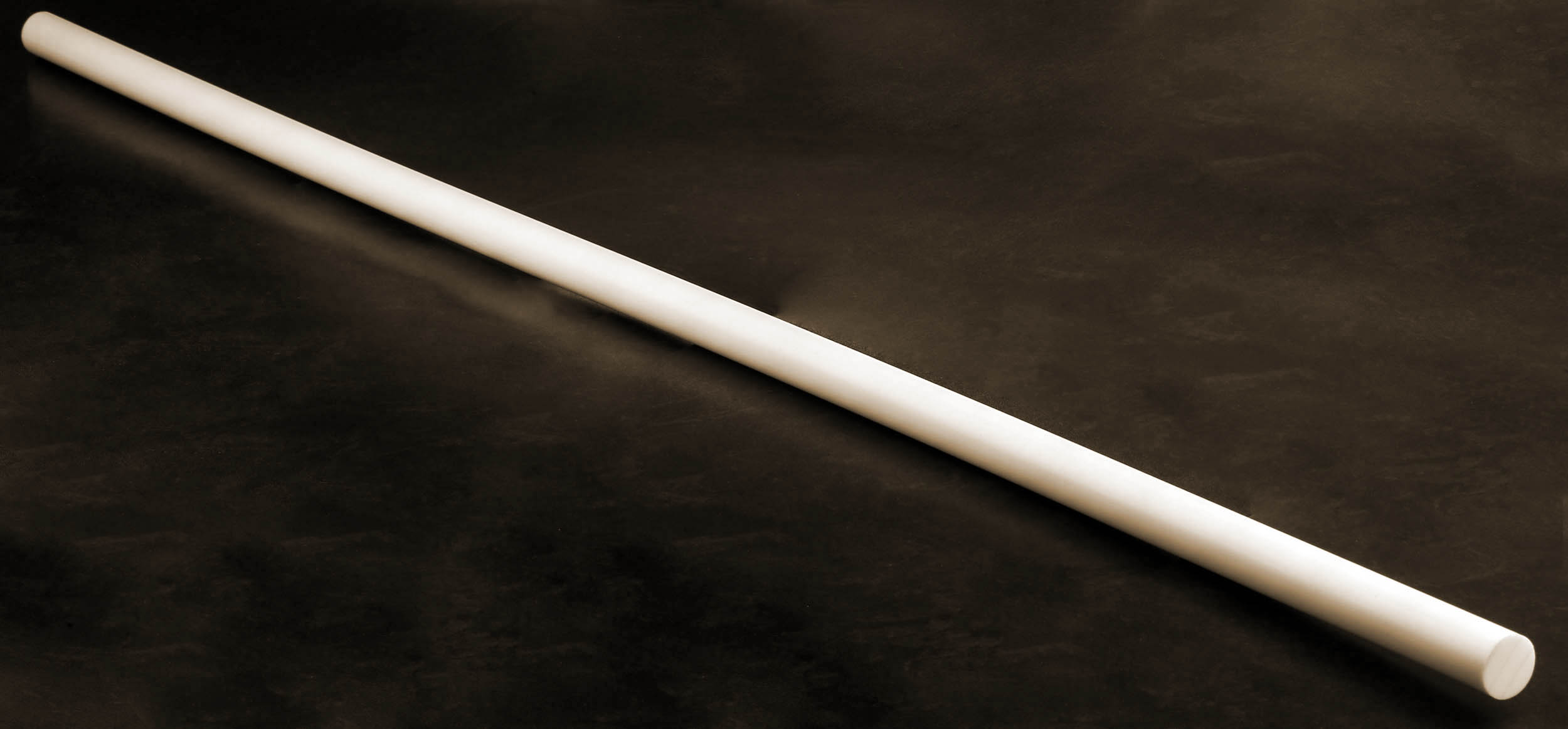 RS PRO White Nylon Rod, 1m x 30mm Diameter
