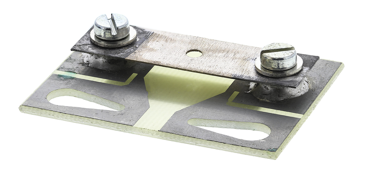 HOBUT Plate Shunt, 30 A Max, 75mV Output, ±1.5 % Accuracy