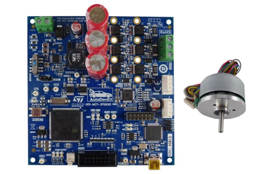 STMicroelectronics Motor Evaluation Board Brushless DC Motor for SPC560P & L9908 for BLCD Motor
