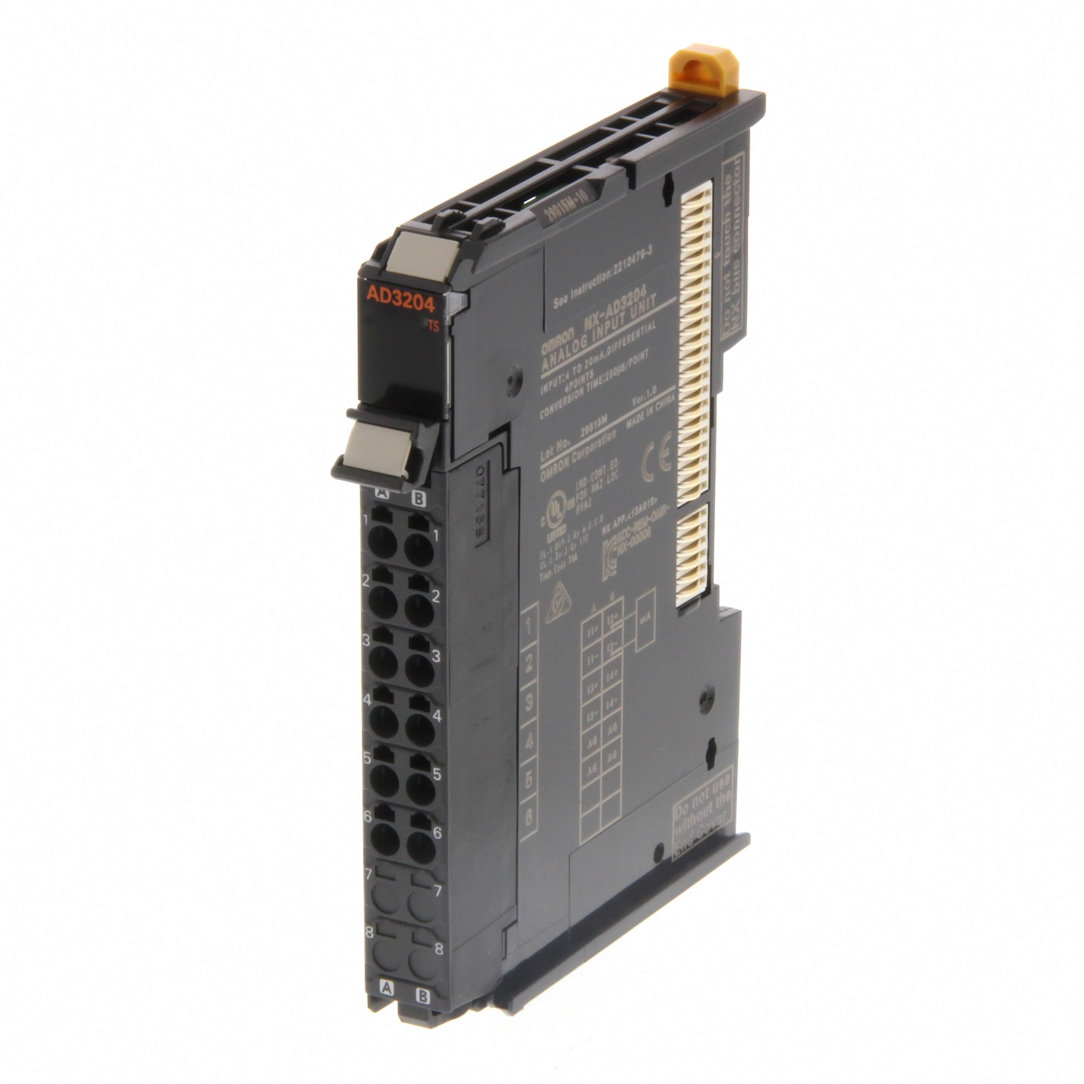 Omron NX-AD Series Analog Input Module for Use with NX Controller, Analog