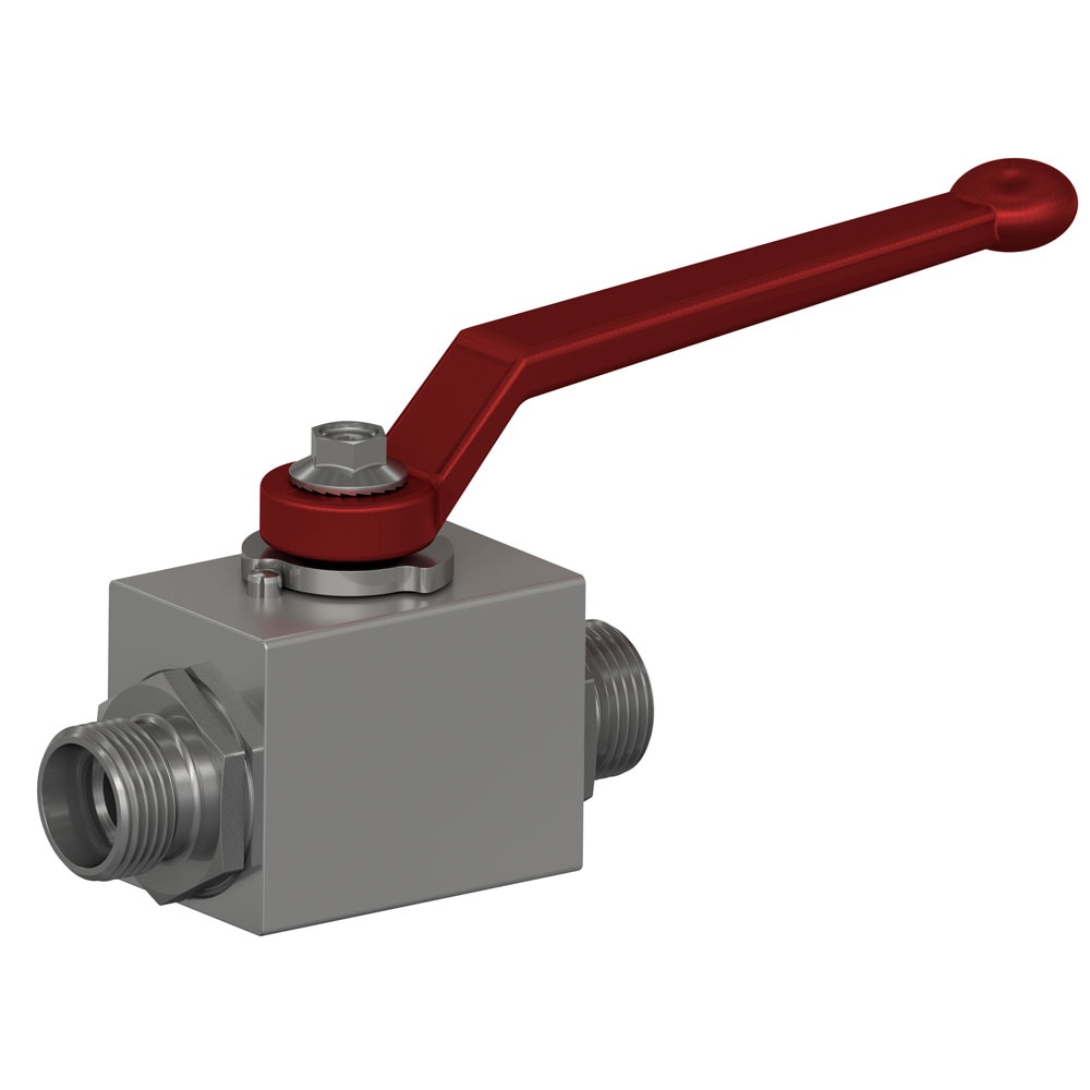 Parker Steel Hydraulic Ball Valve, KH12LCFX
