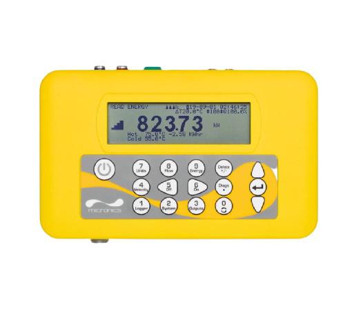 Micronics PF333 Series Portable Ultrasonic Liquid Flow Flow Meter for Fluid, Liquid, 0.1 m/s Min, 20 m/s Max