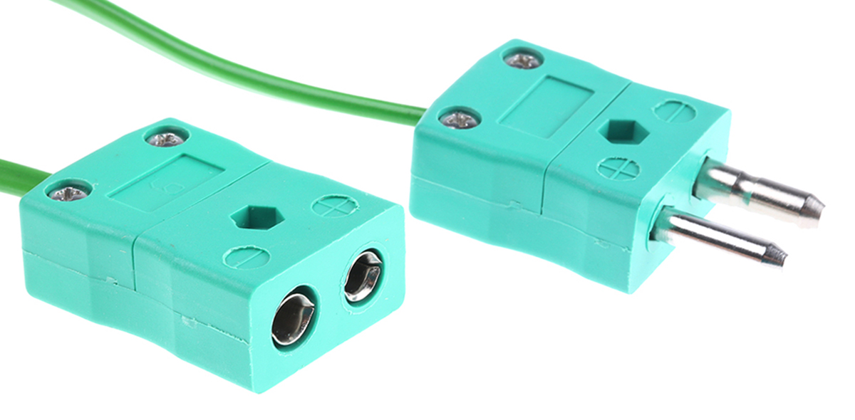 RS PRO Type K Thermocouple Cable/Wire Extension Lead, 10m, Unscreened, PVC Insulation, +105°C Max, 7/0.2mm