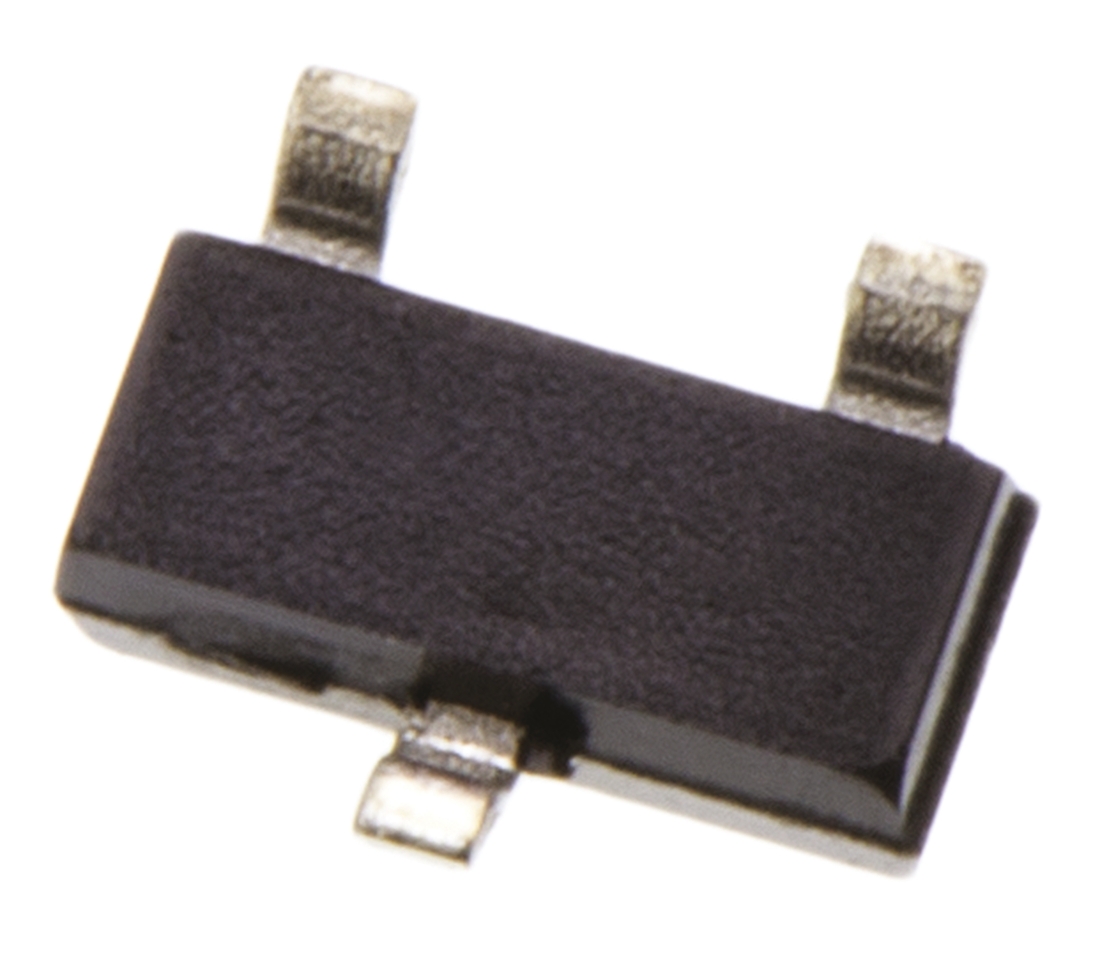 Nexperia 2N7002 Type N-Channel MOSFET, 300 mA, 60 V Enhancement, 3-Pin SOT-23 2N7002,215