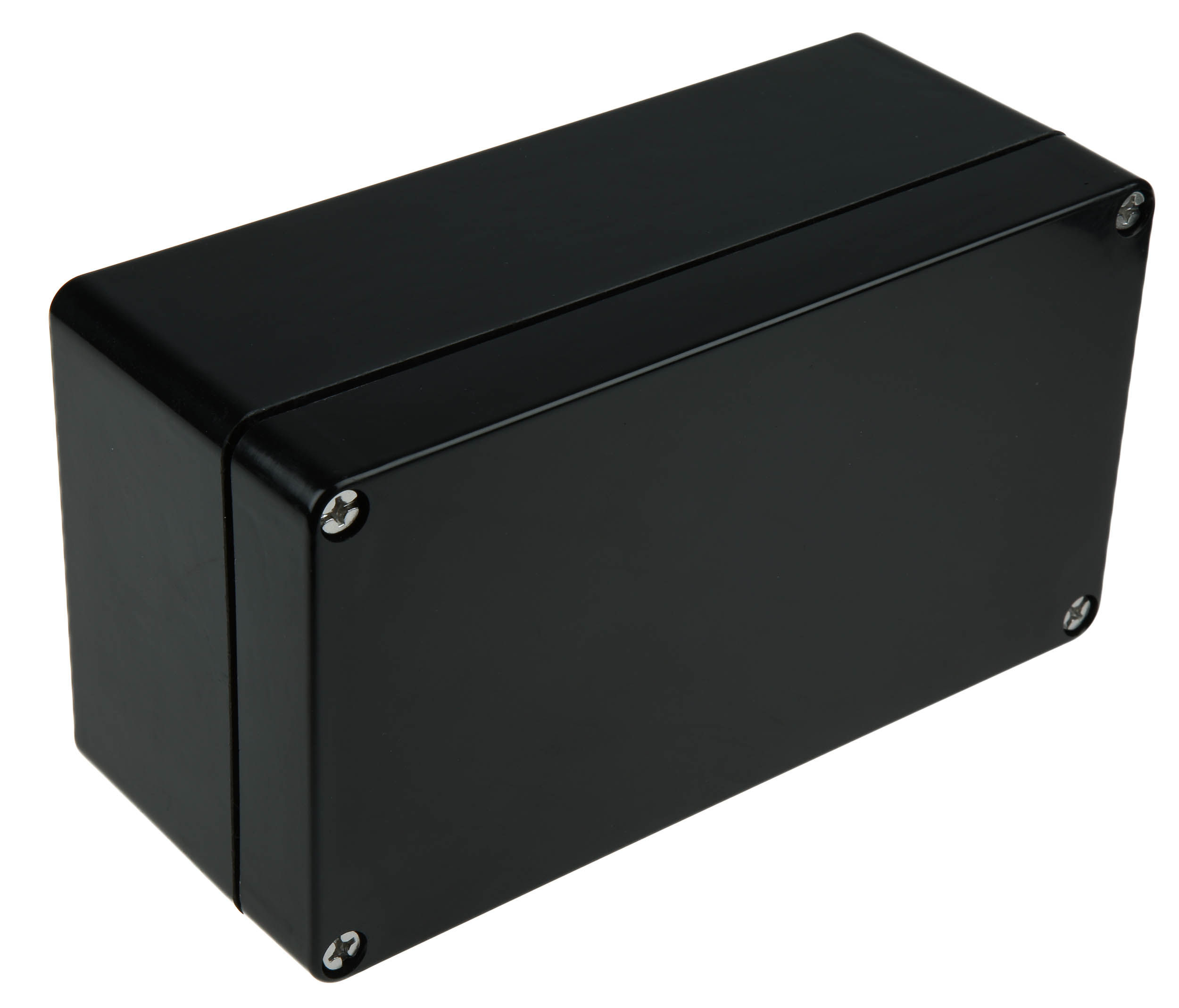 RS PRO Black Glass Fibre Reinforced Polyester Junction Box, IP66, ATEX, IECEx, 220 x 120 x 90mm