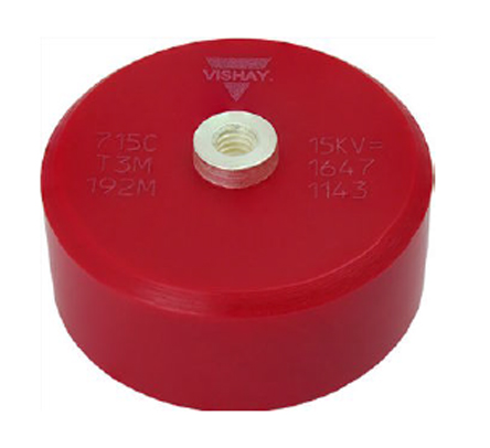 Vishay Single Layer Ceramic Capacitor (SLCC) 2nF 40kV dc ±20% N4700 Dielectric, 715C, Screw Terminal +85°C Max Op. Temp.
