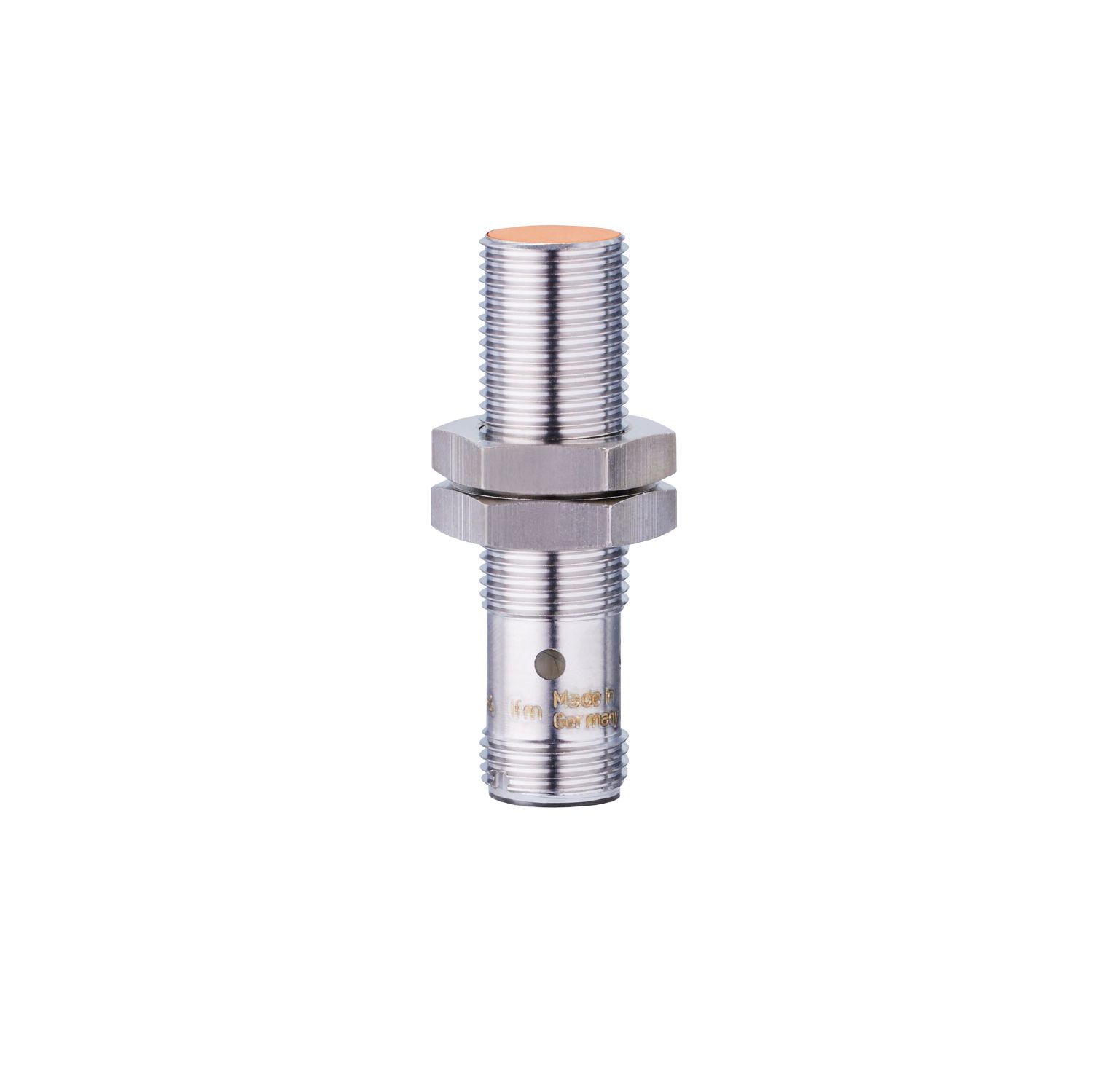 ifm electronic Inductive Threaded Barrel Proximity Sensor, M12, 2 mm Detection, PNP/NPN NO/NC, 10 → 36 V dc