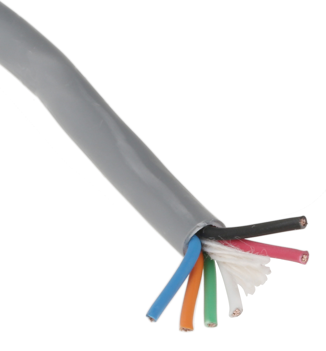 Alpha Wire Alpha Essentials LSZH Communication & Control Series Data Cable, 6 Cores, 0.35 mm², Unscreened, 22 AWG, 30m,