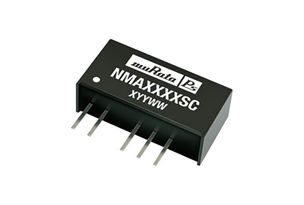Murata Power Solutions NMA DC-DC Converter, ±15V dc/ ±33mA Output, 10.8 → 13.2 V dc Input, 1W, Through Hole,