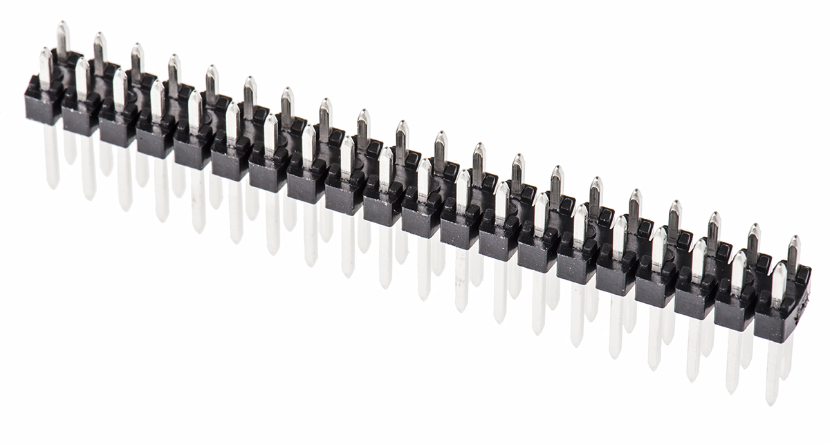 Molex C-Grid III Series Straight Through Hole Pin Header, 40 Contact(s), 2.54 mm Pitch, 2 Row, Unshrouded