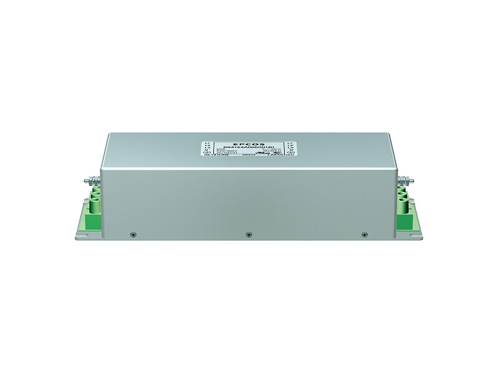 EPCOS, B84144A 16A 300/520 V ac, Through Hole EMC Filter, Terminal Block, Single Phase
