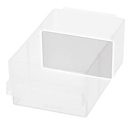 Raaco Drawer Dividers, 49mm x 87mm x 2mm, Clear