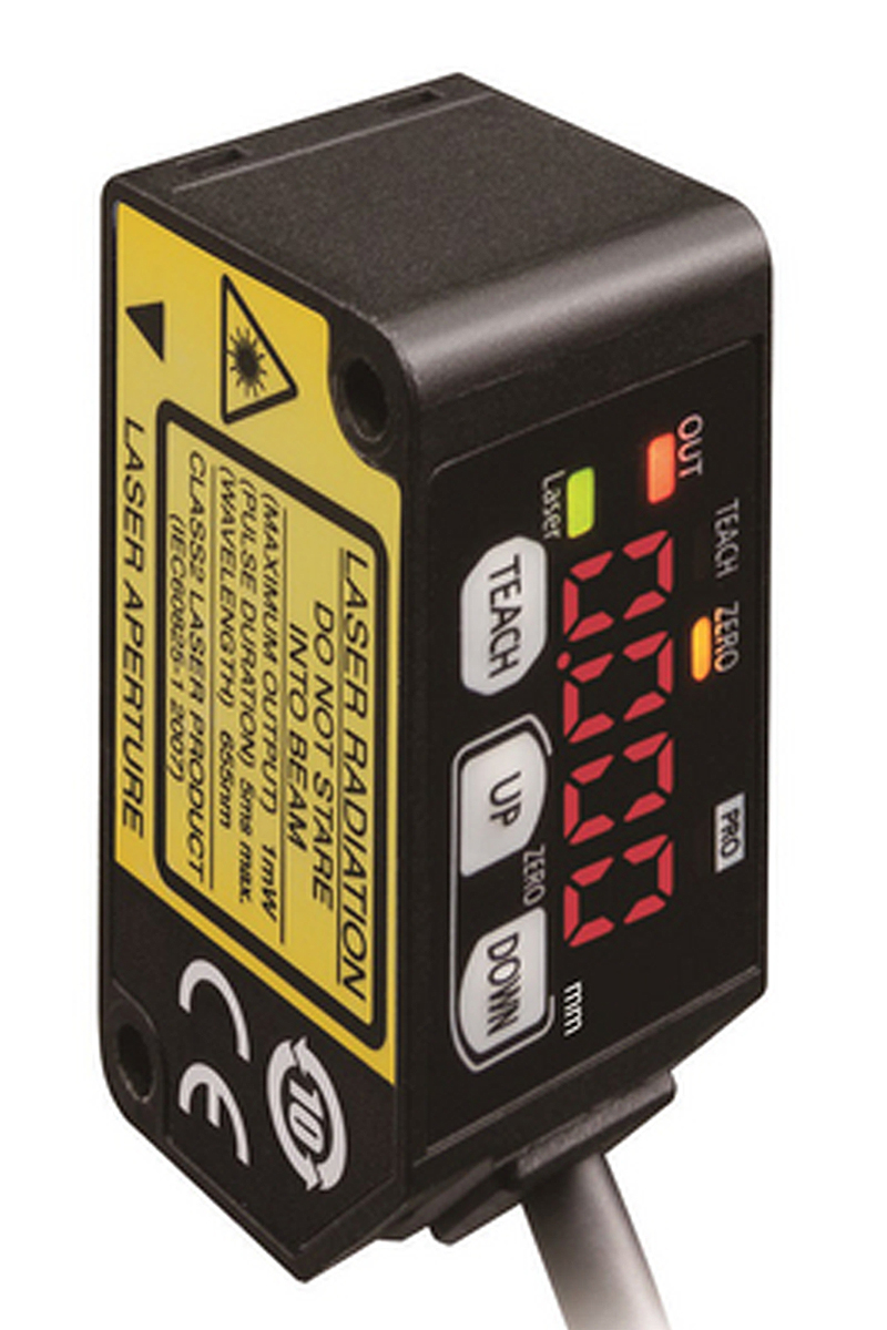 Panasonic Background Suppression Distance Sensor, Block Sensor, 50 mm Detection Range