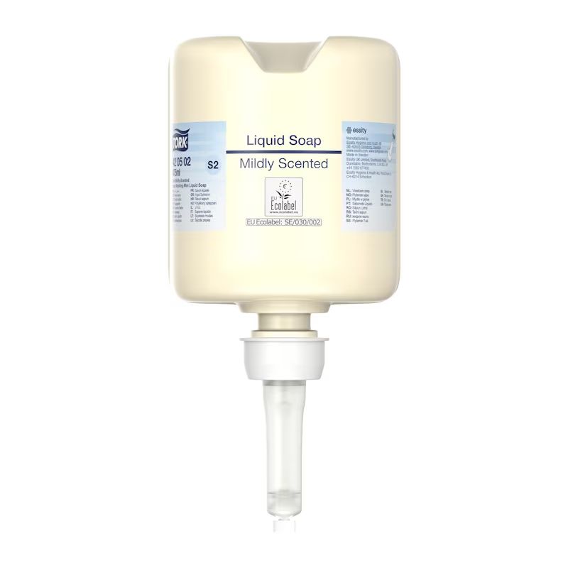 Tork Fragrant Mild Mini Hand Cleaner & Soap with EU Ecolabel - 475 ml Bottle