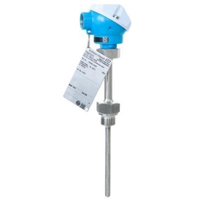 Endress+Hauser PT100 RTD Sensor, 6mm Dia, 250mm Long, 4 Wire, G1/2, +650°C Max
