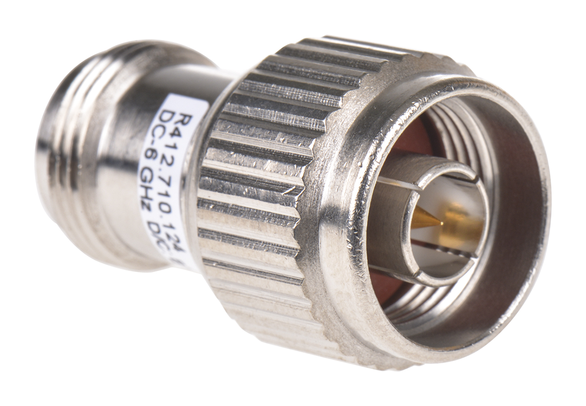 Radiall 50Ω RF Attenuator N Connector N Plug to N Socket 0.5 dB, 10 dB, Operating Frequency DC → 6GHz