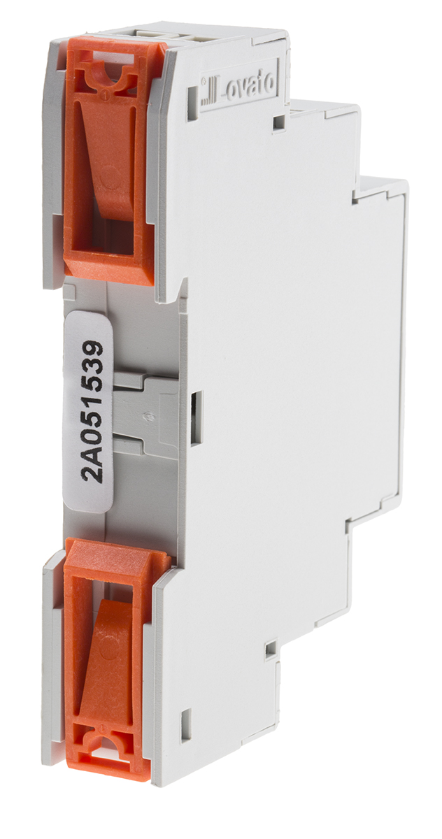 Lovato DIN Rail Mount Timer Relay, 12 → 240V ac/dc, 2-Contact, 0.1 s → 100days, SPDT