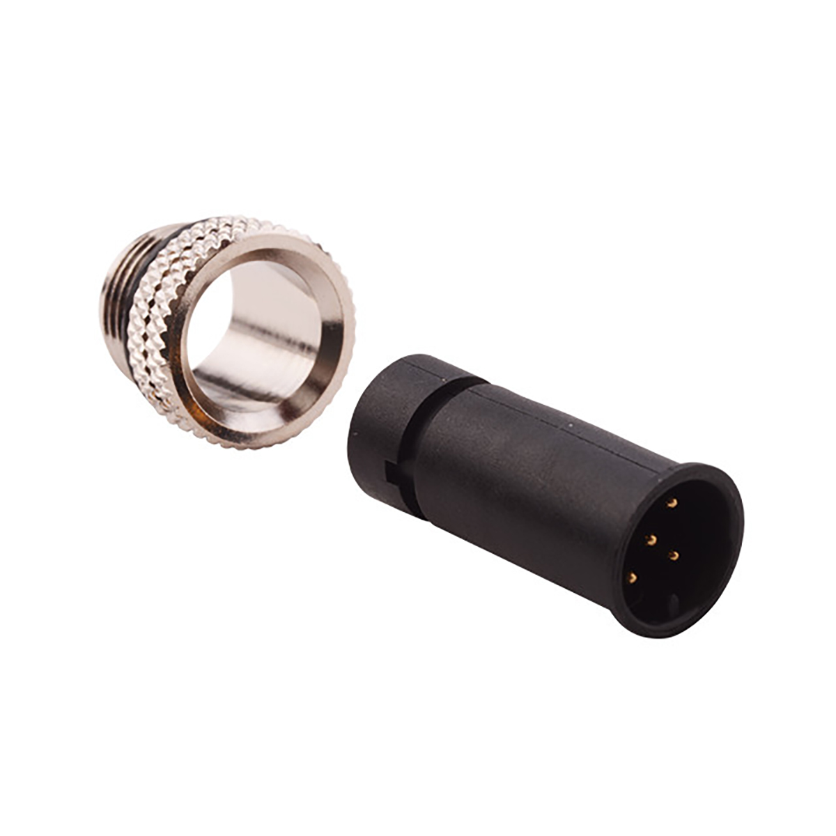Norcomp Circular Connector, 8 Contacts, Cable, M12 Connector, Plug, Male, IP67, M Series