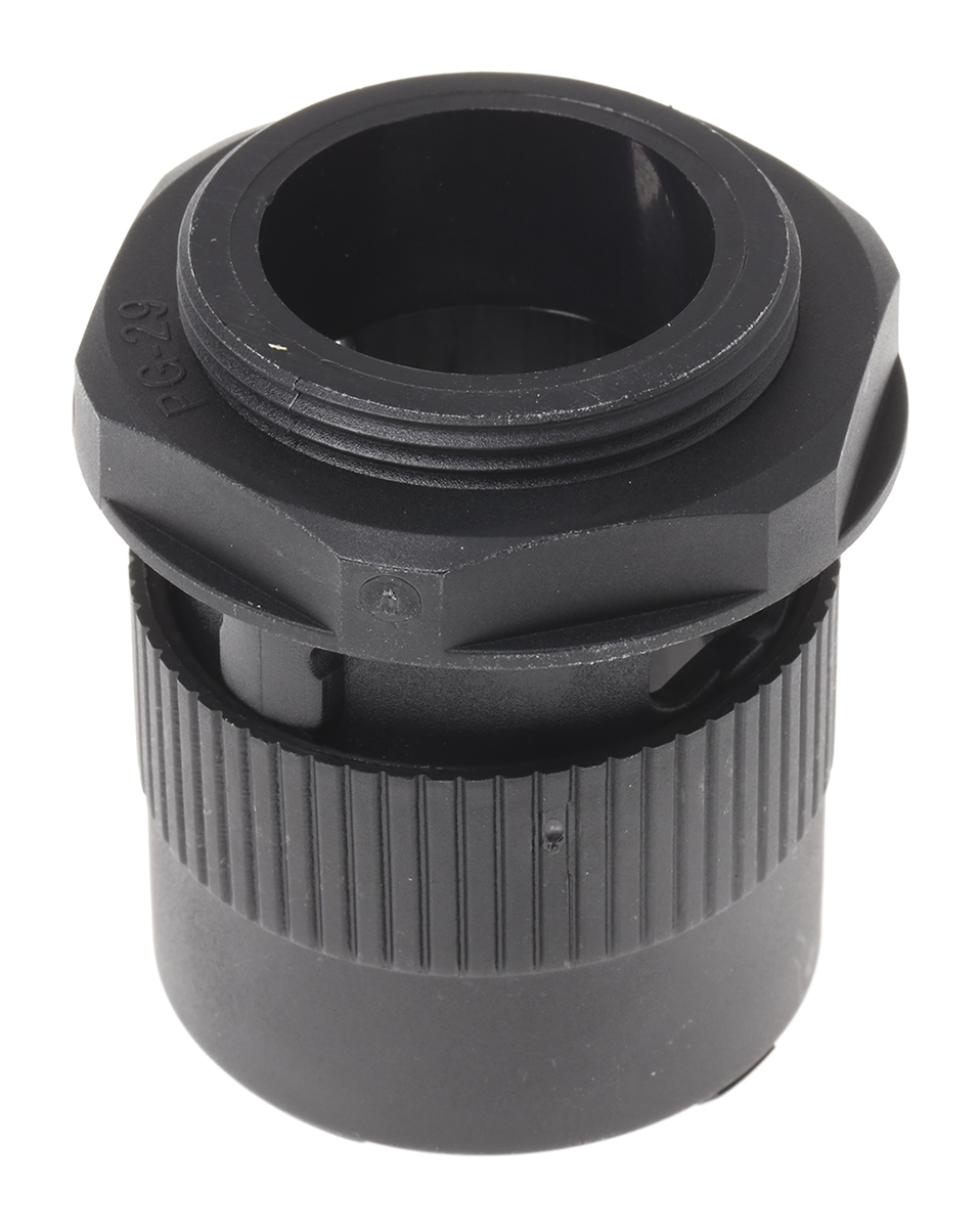 RS PRO Adapter, Conduit Fitting, 32mm Nominal Size, PG29, Nylon 66