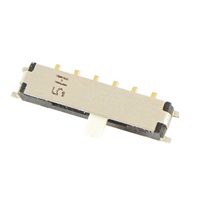 Nidec Components Surface Mount Slide Switch SP4T SP 300 mA Slide