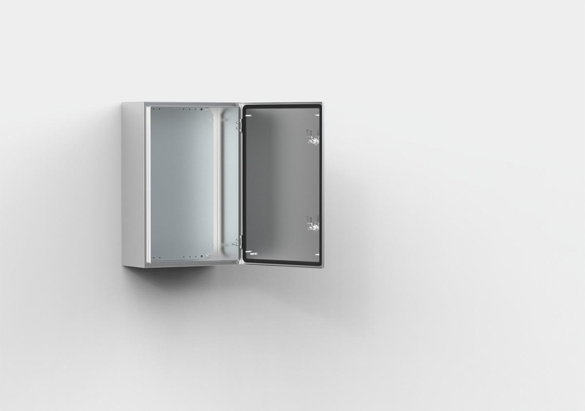 nVent HOFFMAN 304 Stainless Steel Wall Box, IP66, 600 mm x 600 mm x 300mm
