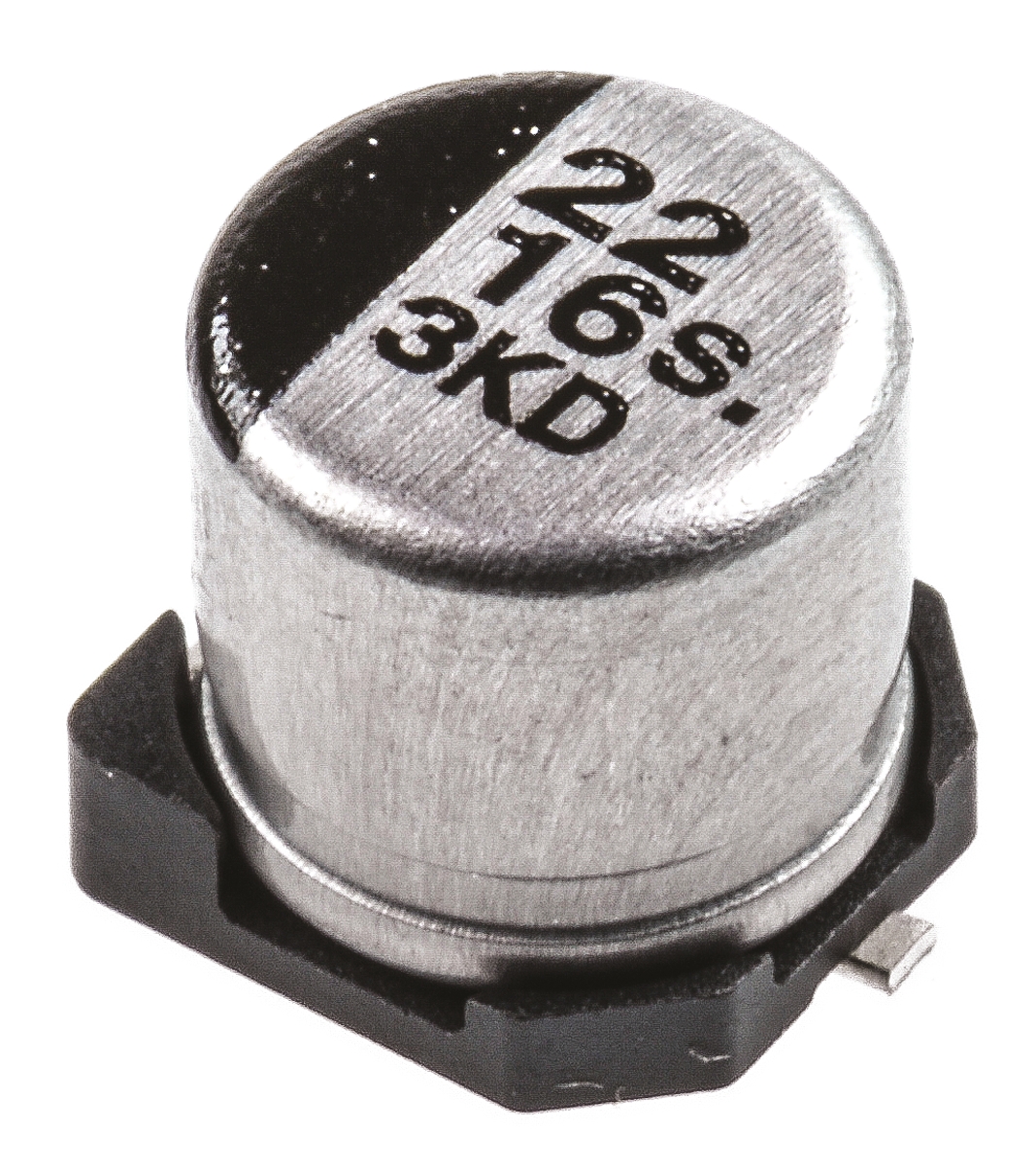 Panasonic 22μF Aluminium Electrolytic Capacitor 16V dc, Surface Mount - EEE1CA220SR