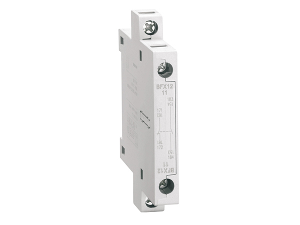 Lovato Auxiliary Contact, 2 Contact, 2NO, Side Mount, BF BFX12