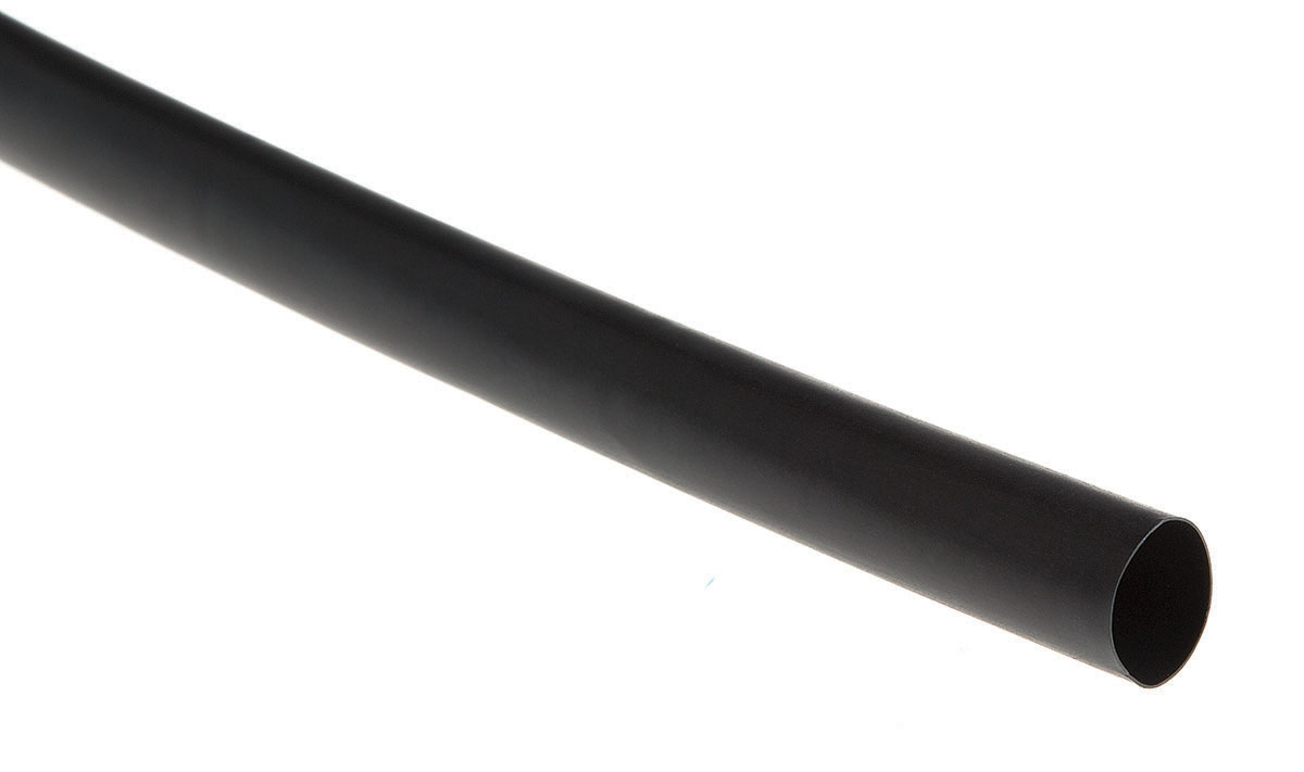 TE Connectivity Heat Shrink Tubing, Black 12.7mm Sleeve Dia. x 1.2m Length 2:1 Ratio, CGPT Series