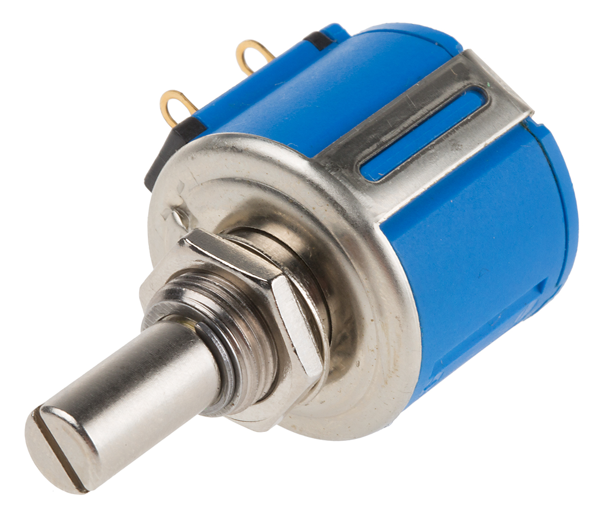 Bourns 3540 10kΩ Rotary Potentiometer 10-Turns 1-Gang Panel Mount, 3540S-1-103L