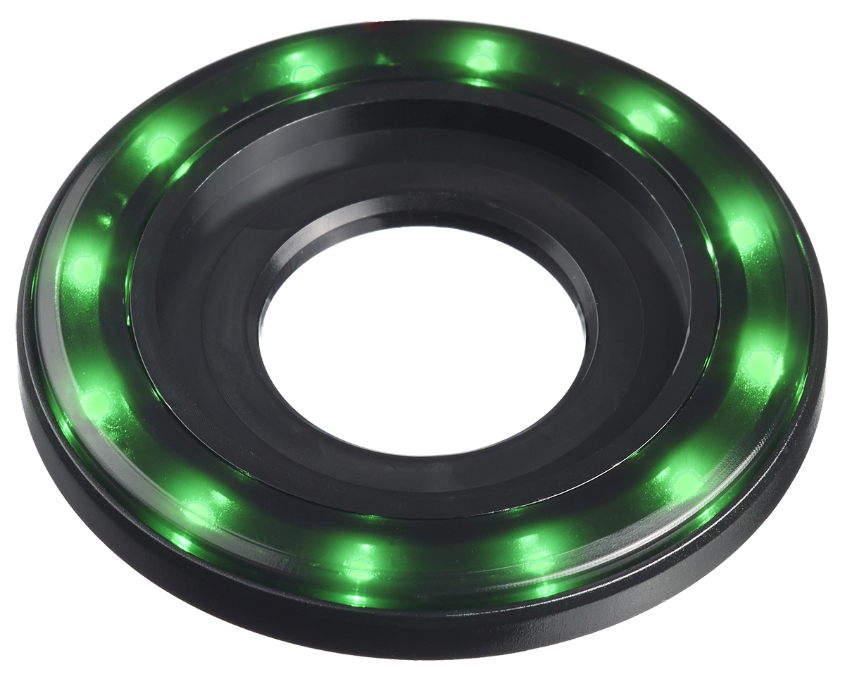 APEM Green Panel Mount Indicator, 12 → 24V dc, 22.2mm Mounting Hole Size, Lead Wires Termination, IP67