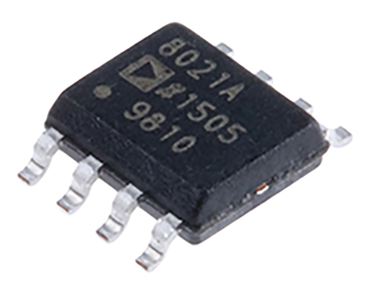 AD8021ARZ-REEL7 Analog Devices, Operational Amplifier, 200 MHz, 8-Pin 12 V SOIC