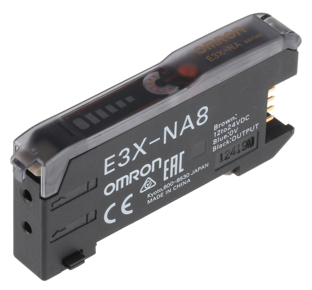 Omron Fibre Amplifier, PNP Output, 840 mW, IP50, 12 → 24 V dc