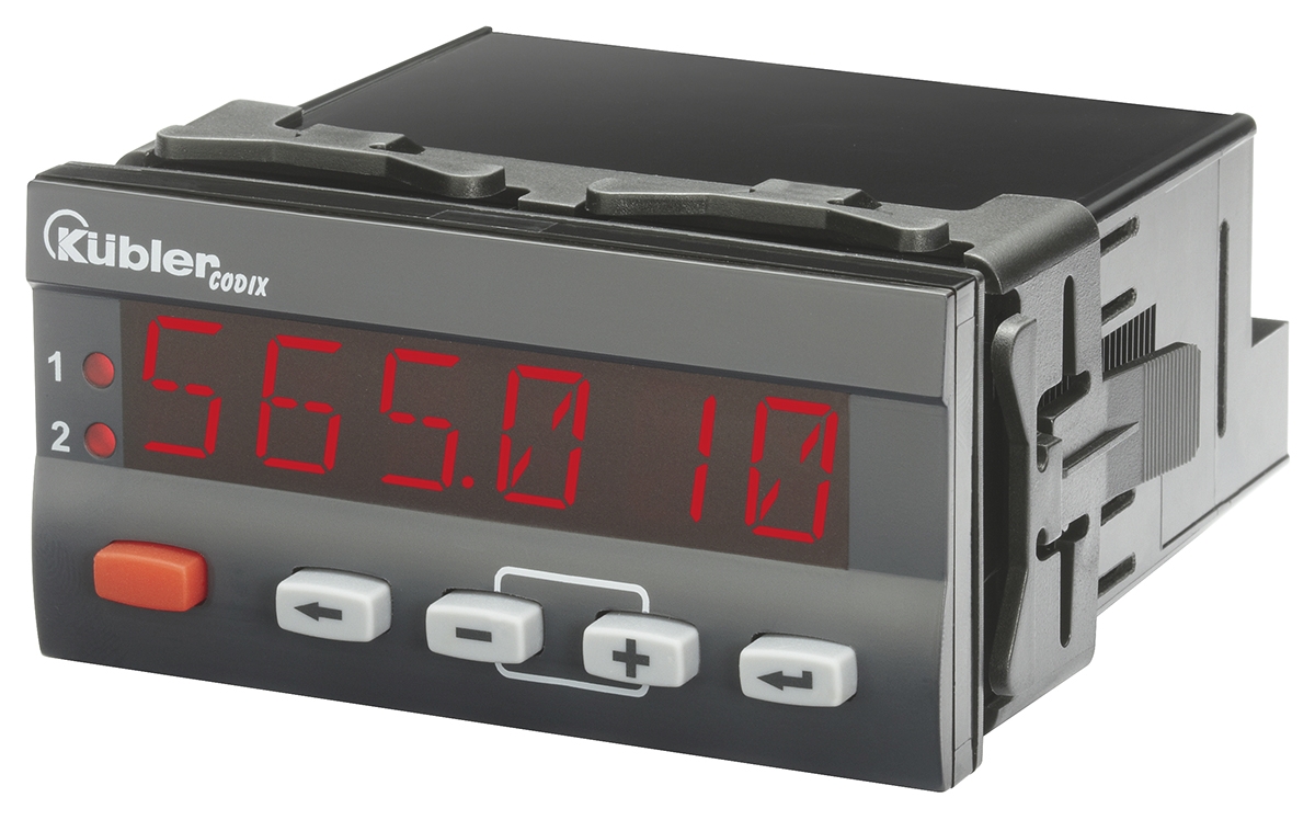 Kubler CODIX 565 LED Digital Panel Multi-Function Meter for Current, 45mm x 92mm