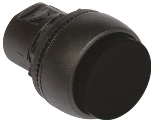 Allen Bradley 800F Series Black Momentary Push Button Head, 22mm Cutout, IP65