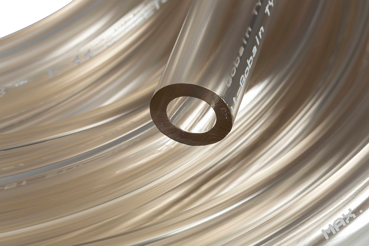 Saint Gobain Tygon® B-44-4X Special PVC, Flexible Tube, 3.2mm ID, 6.4mm OD, Clear, 15m