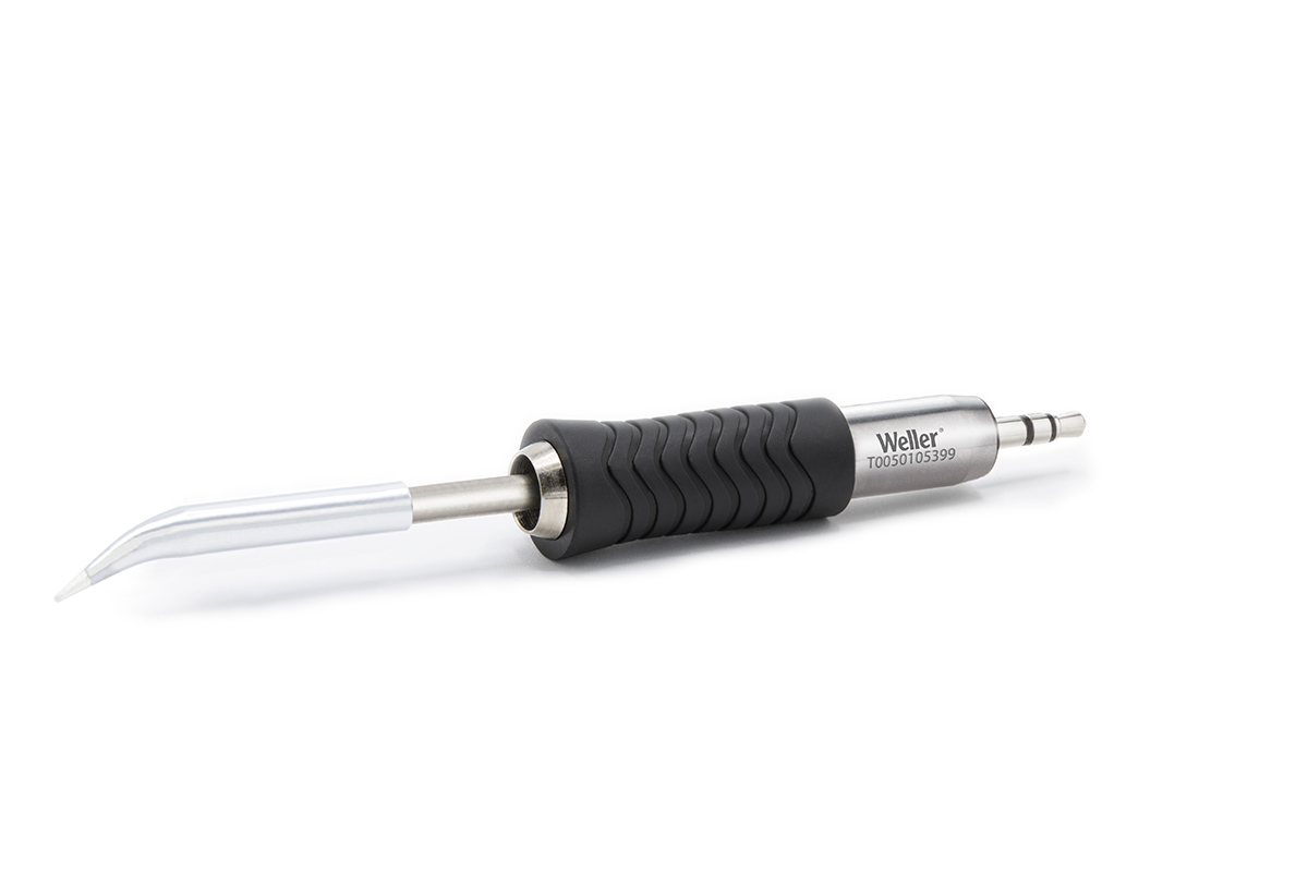 Weller RTU 008 C X MS 0,8 mm Bent Conical Soldering Iron Tip for use with WXUP-MS