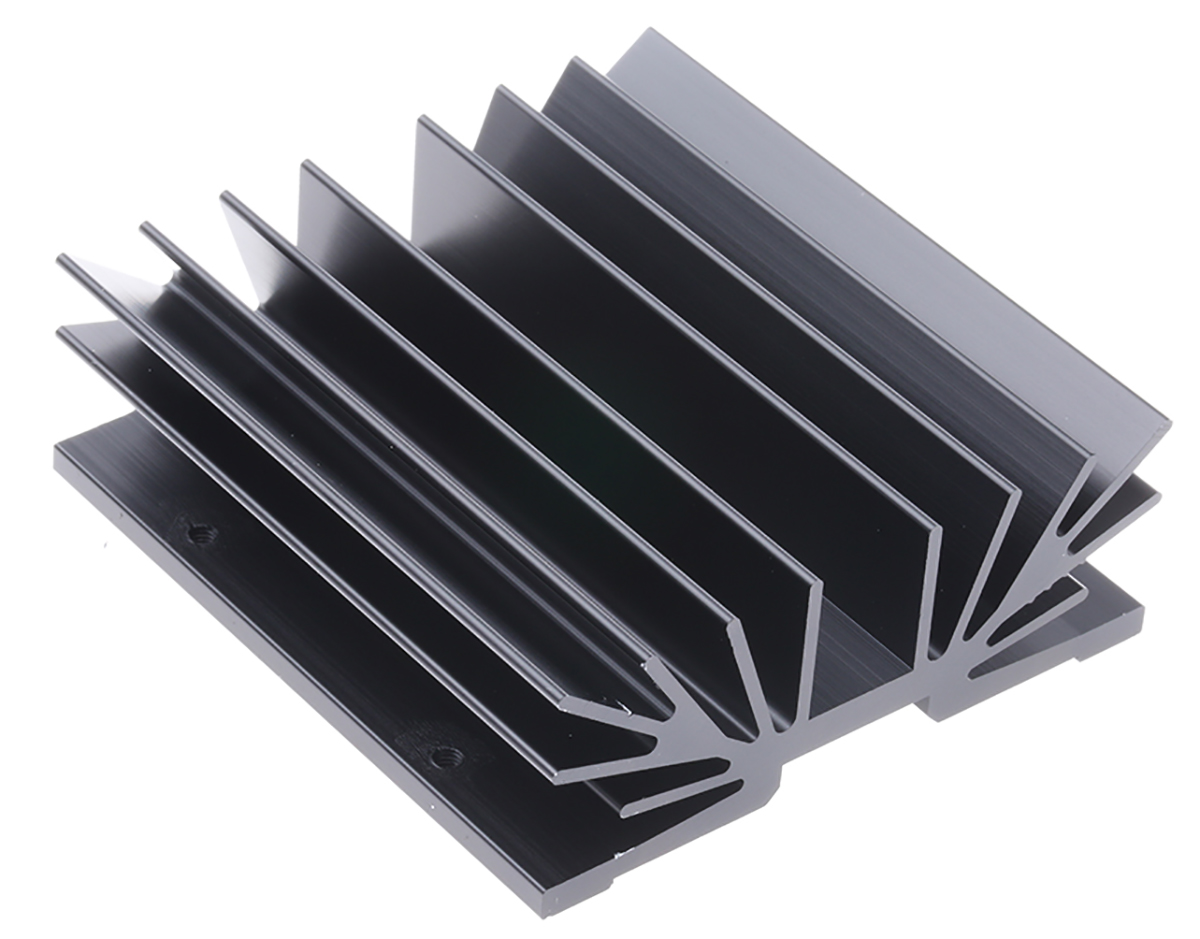 Fischer Elektronik Heatsink, 2.7K/W, 75 x 70 x 25mm, Screw