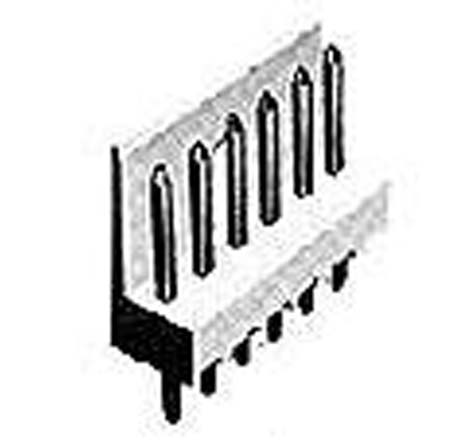 TE Connectivity EI Series Straight Through Hole PCB Header, 8 Contact(s), 2.5 mm Pitch, 1 Row, Shrouded