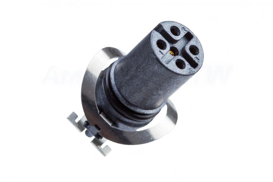 Amphenol Industrial Circular Connector, 4 Contacts, M12 Connector, Socket, Female, IP68