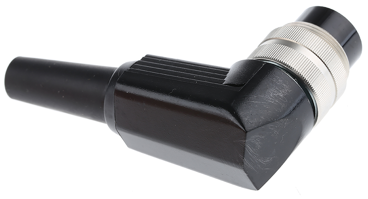 Lumberg, WSV 8 Pole Right Angle M16 Din Plug, DIN EN 60529, 5A, 60 V ac IP40, Male, Cable Mount