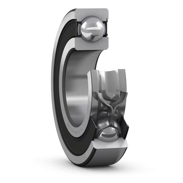 SKF W 607-2RS1 1 Row Ball Bearing - 7 mm ID, 19 mm OD