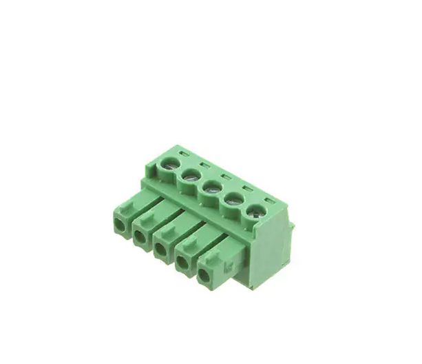 RS PRO, 3.81mm Pitch, 5 Way, Pluggable Terminal Block, Plug, Free Hanging (In Line)
