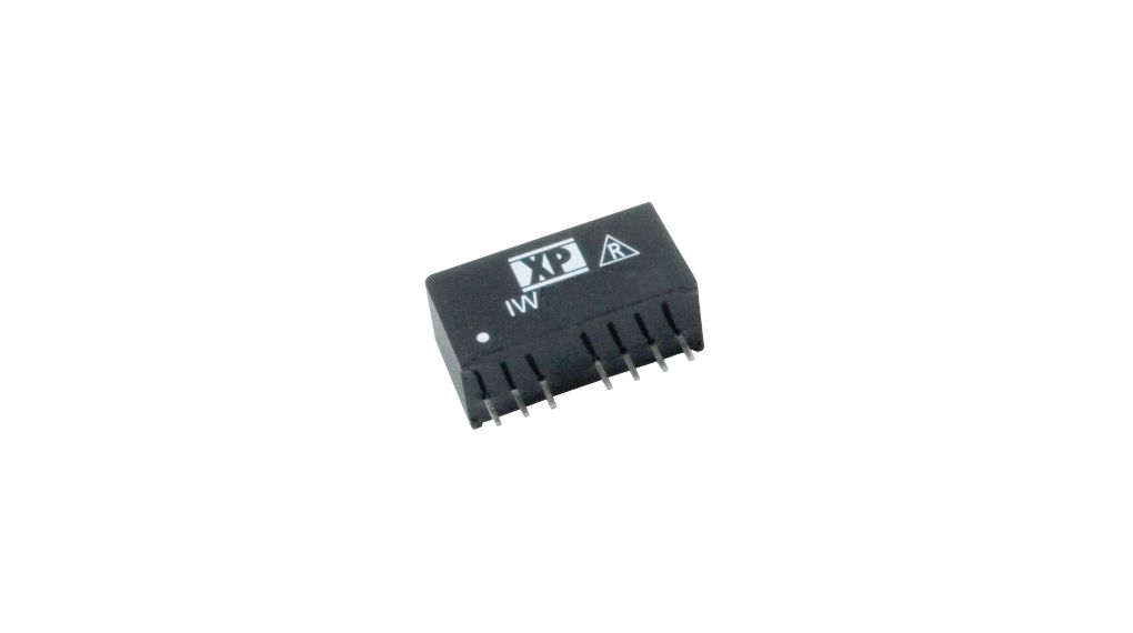 XP Power IW DC-DC Converter, 24V dc/ 42mA Output, 18 → 36 V dc Input, 1W, Through Hole, +100°C Max Temp -40°C