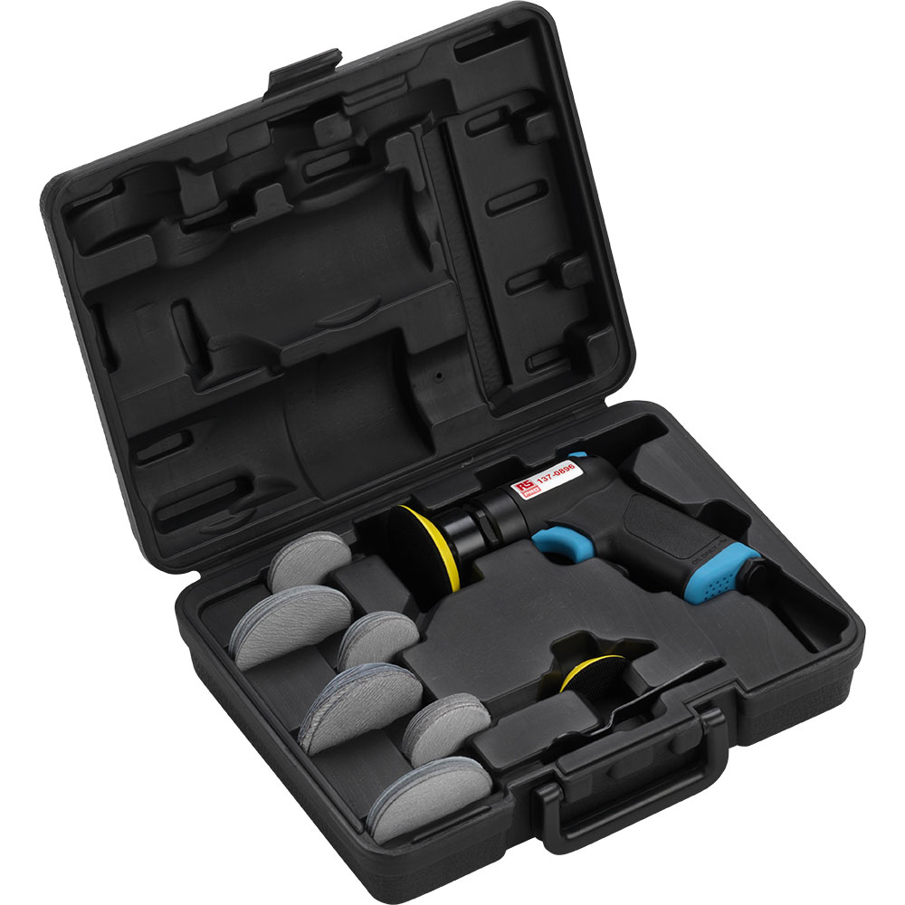 RS PRO 76.2mm Orbital Sander, 1/4in Air Inlet, 16000rpm